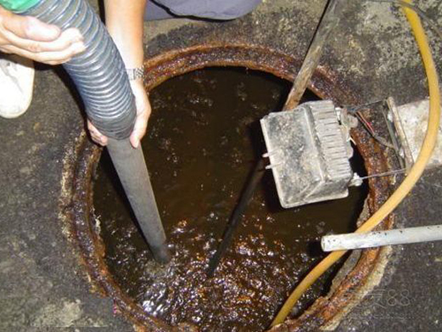 杜集隔油池清理