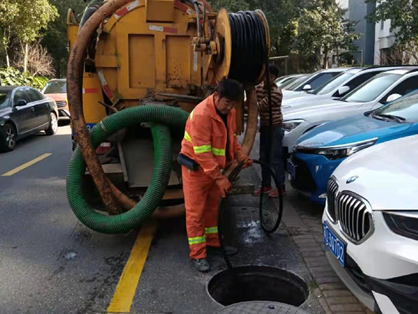 杜集排污管道清淤